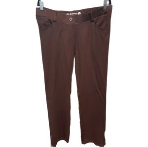 Betabrand dress Pants Brown XL Petite 7 Pockets